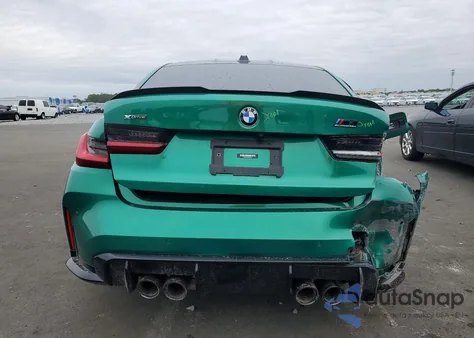 2023 BMW M3 Competition from USA, damaged, VIN WBS43AY08PFR09574